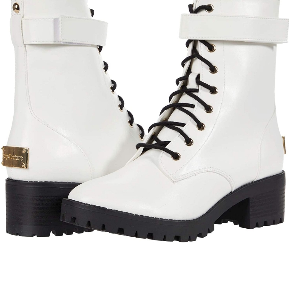 💕JUICY COUTURE Lace up fashion boots with heel- “Brand New”